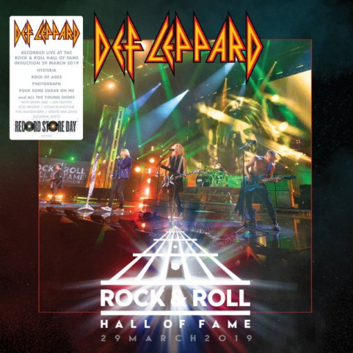 DEF LEPPARD's Performance At ROCK AND ROLL HALL OF FAME To Be Released On Vinyl For 'Record Store Day'